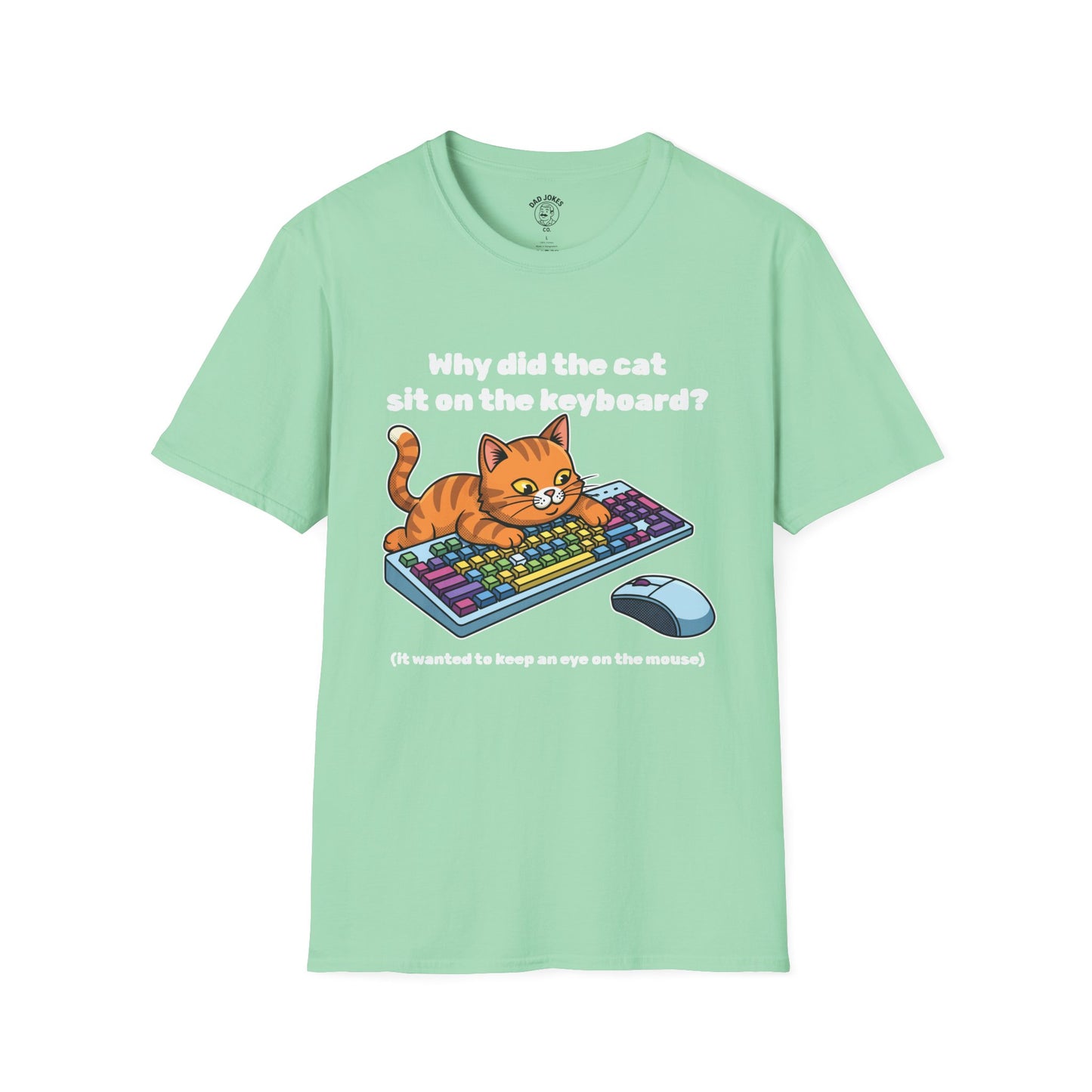 Why did the cat sit on the keyboard?