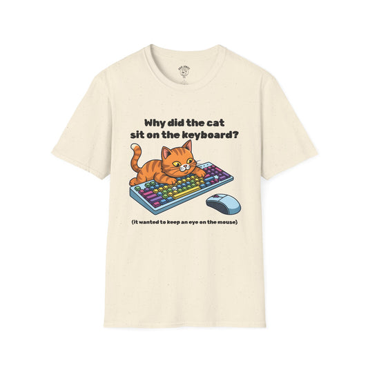 Why did the cat sit on the keyboard?