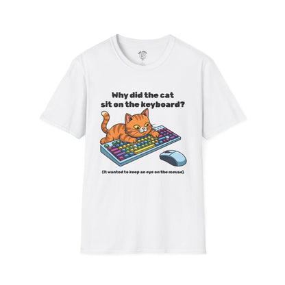 Why did the cat sit on the keyboard?