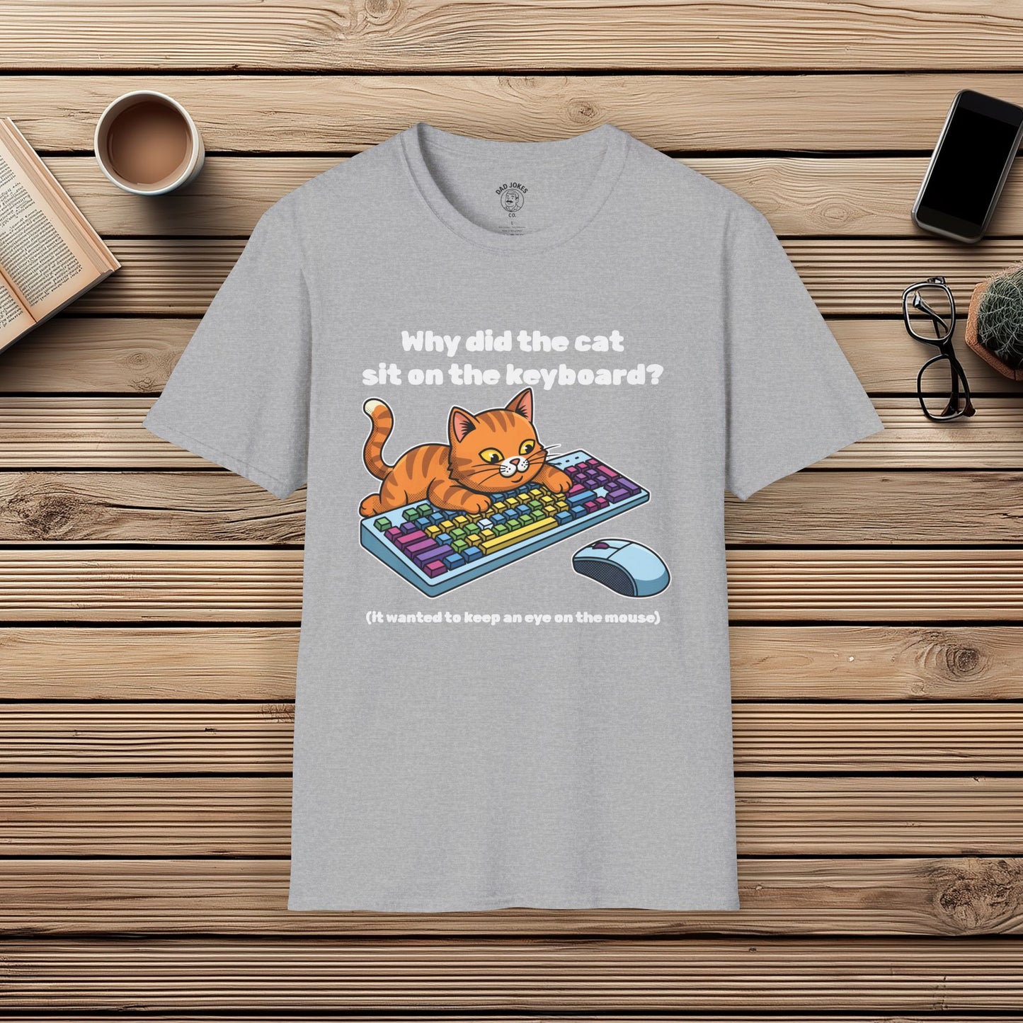Why did the cat sit on the keyboard?